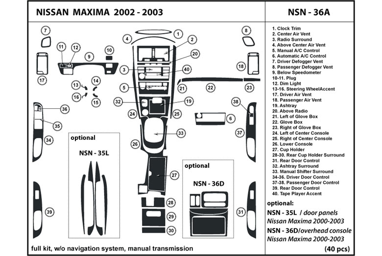 Nissan maxima automatic short shift kit #6