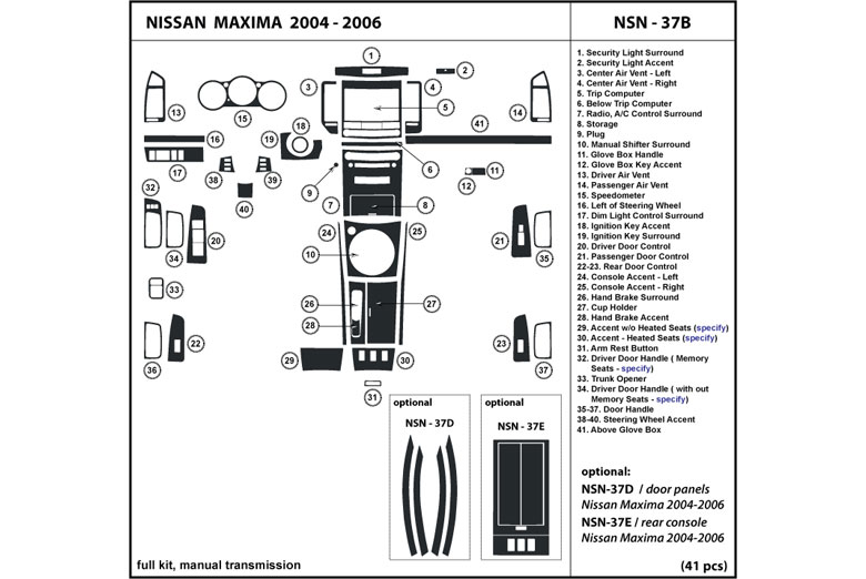 Nissan maxima automatic short shift kit