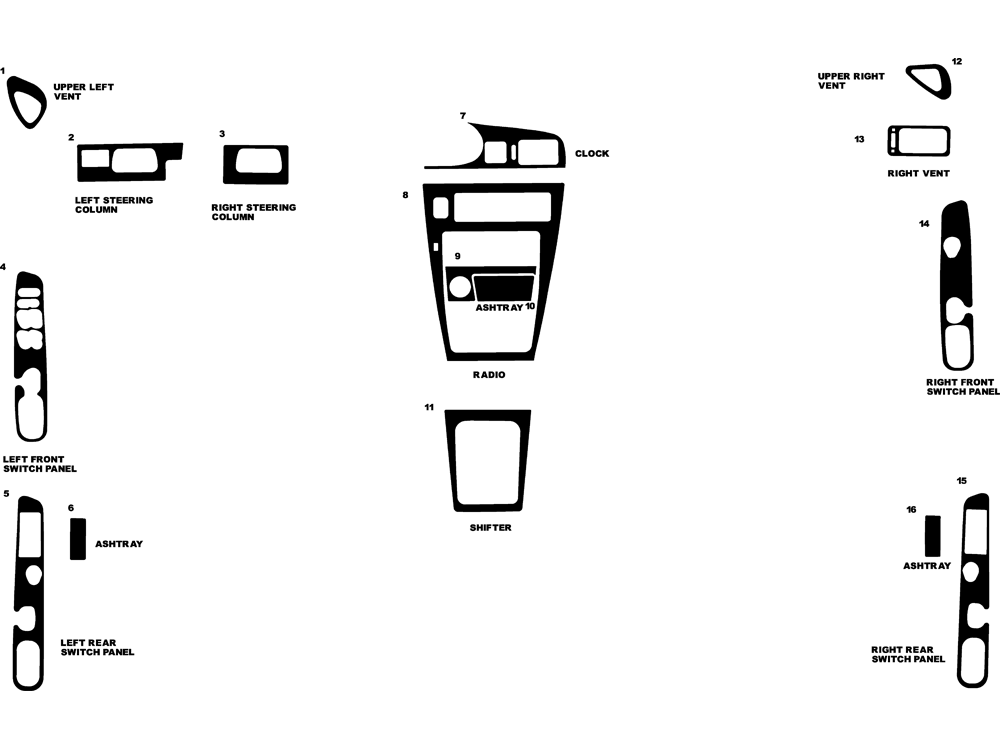 1991 Nissan maxima decals #3