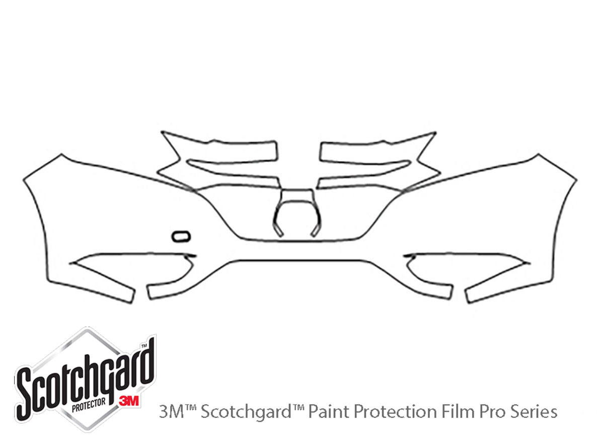 3M™ Honda HR-V 2016-2024 Bumper Paint Protection Kit | Clear Bra PPF