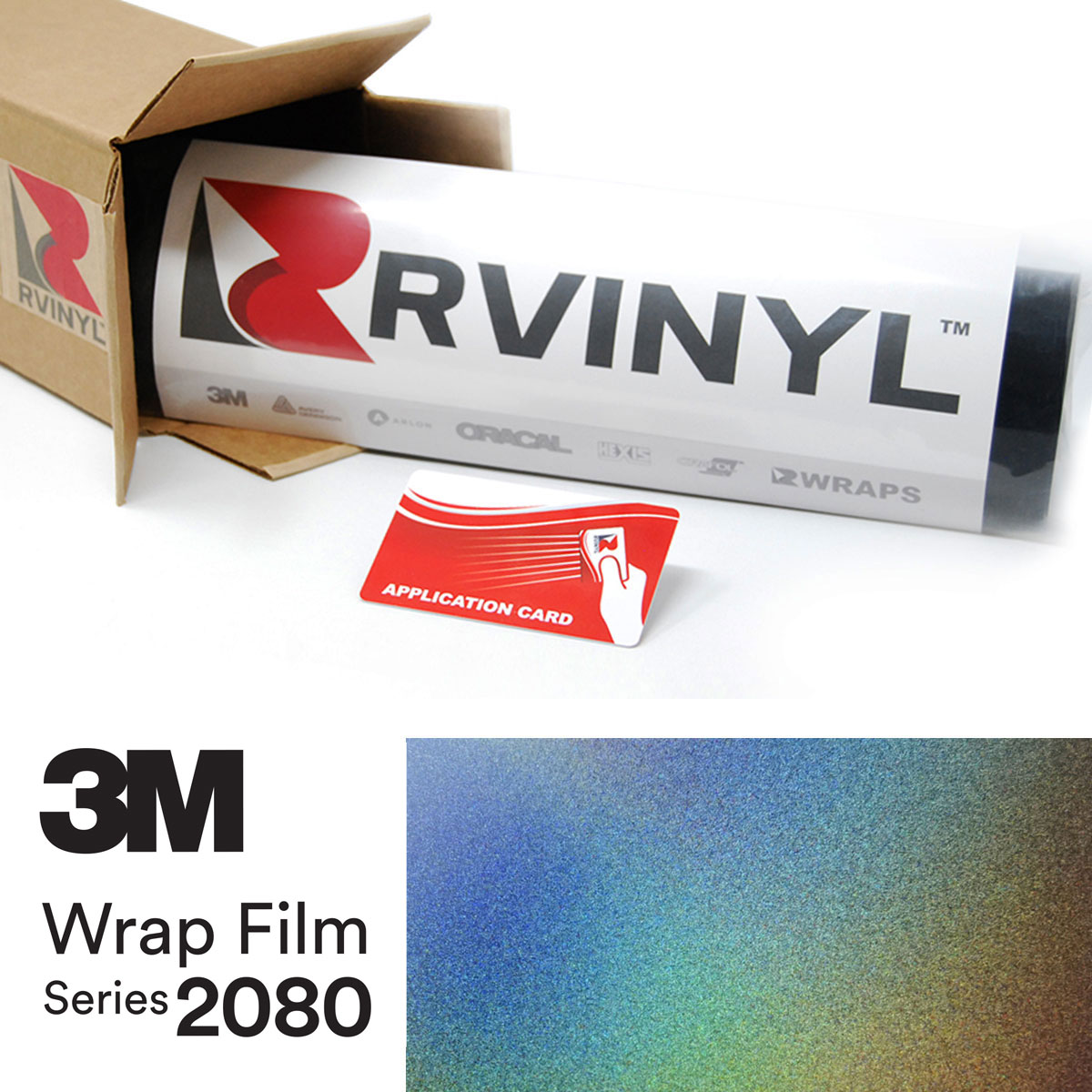 Gloss Flip Psychedelic 3M™ Wrap | 2080 Series Wrap Film