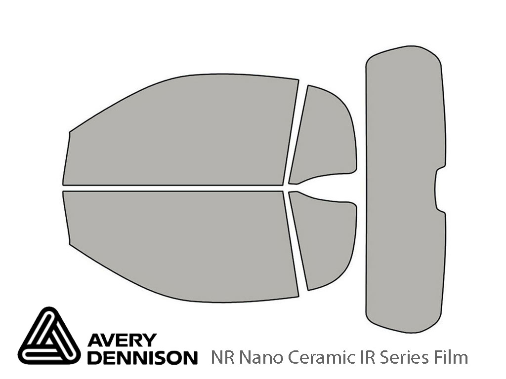 Avery Dennison™ SMART Fortwo 2008-2015 (Coupe) NR Nano Ceramic IR ...