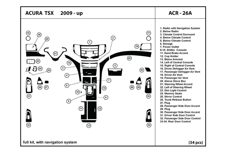 Check drl system acura