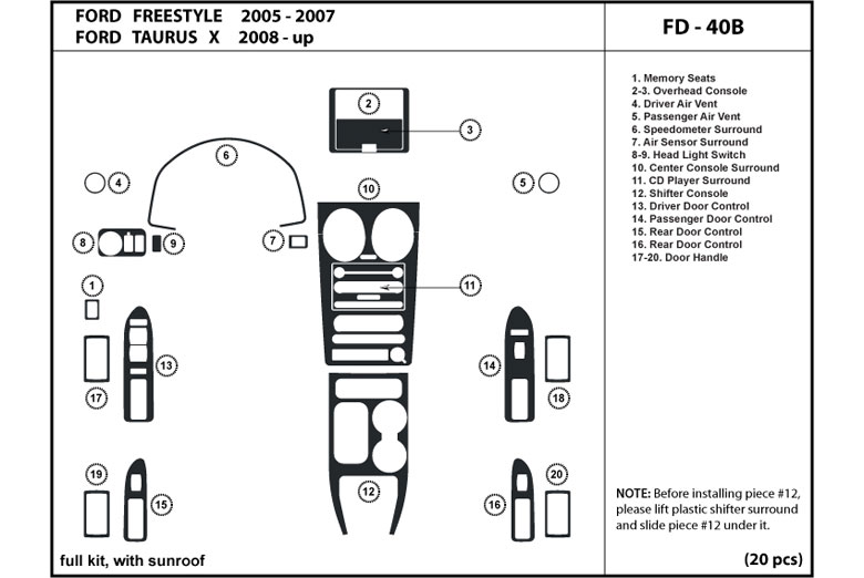 ford freestyle lift kit