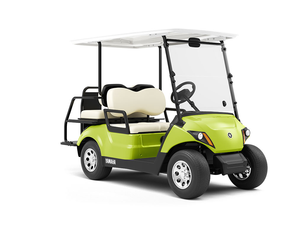 Avery Dennison™ SW900 Gloss Lime Green Golf Cart Wraps | Golf Cart Wraps