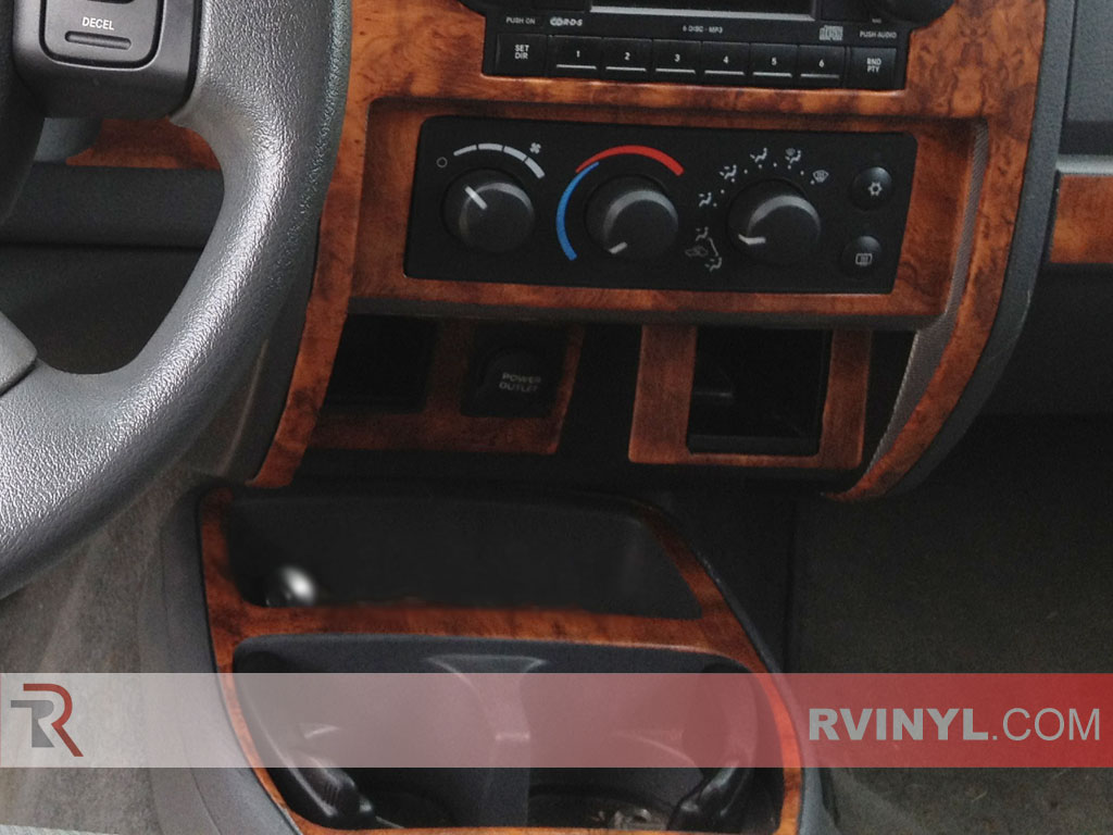 Dodge Dakota Club Cab 2005-2007 Dash Kits DIY Dash Trim Kit