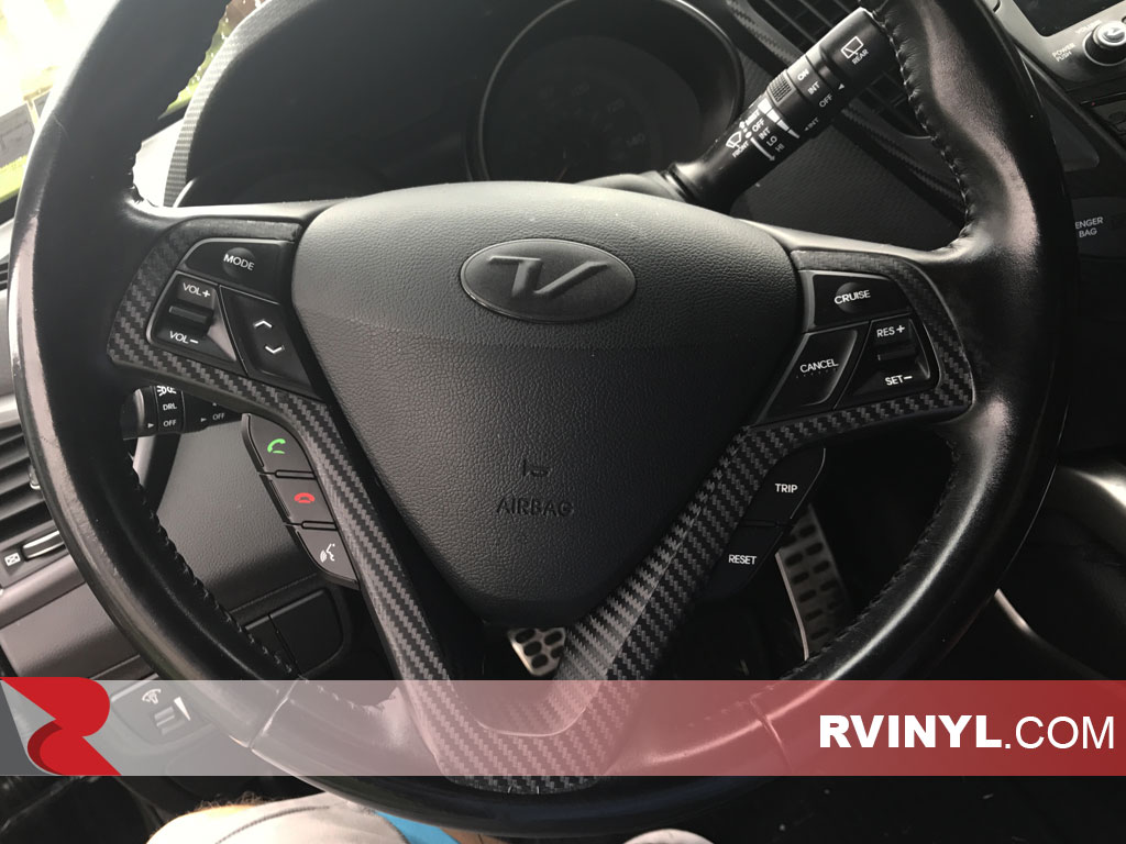 hyundai veloster carbon fiber steering wheel