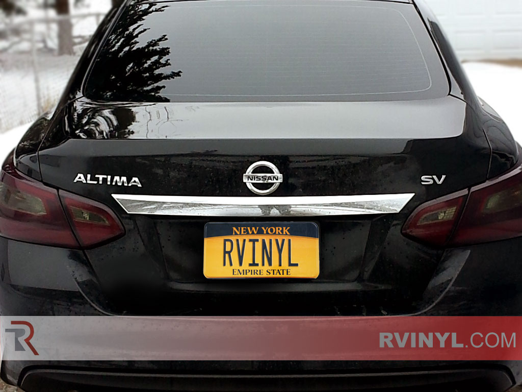 nissan altima blacked out tail lights