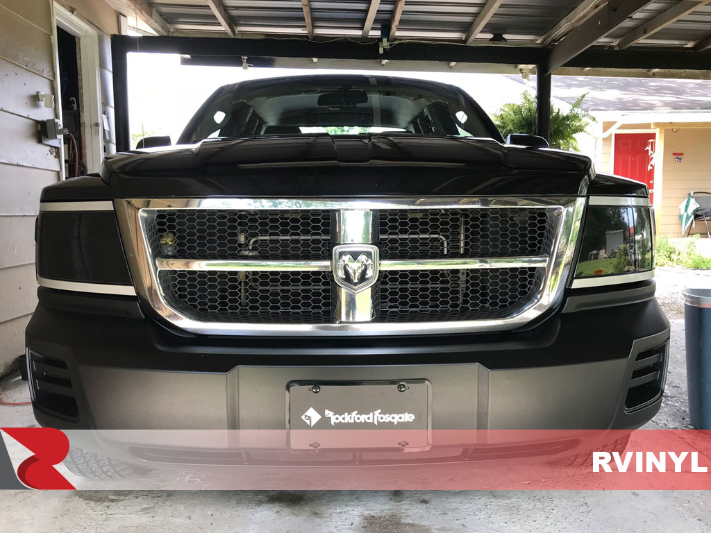 Rtint Dodge Dakota 2008 2010 Headlight Tint Film