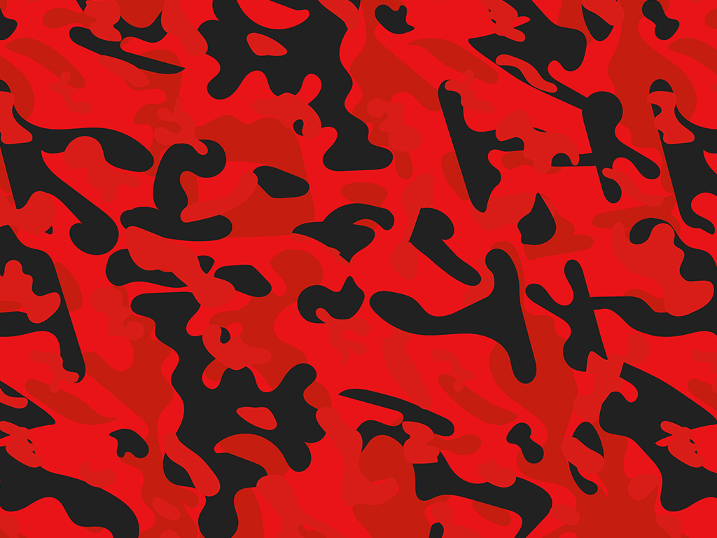 Rwraps™ Scarlet Woodland Red Camouflage Vinyl Wrap | Camo Print Car ...