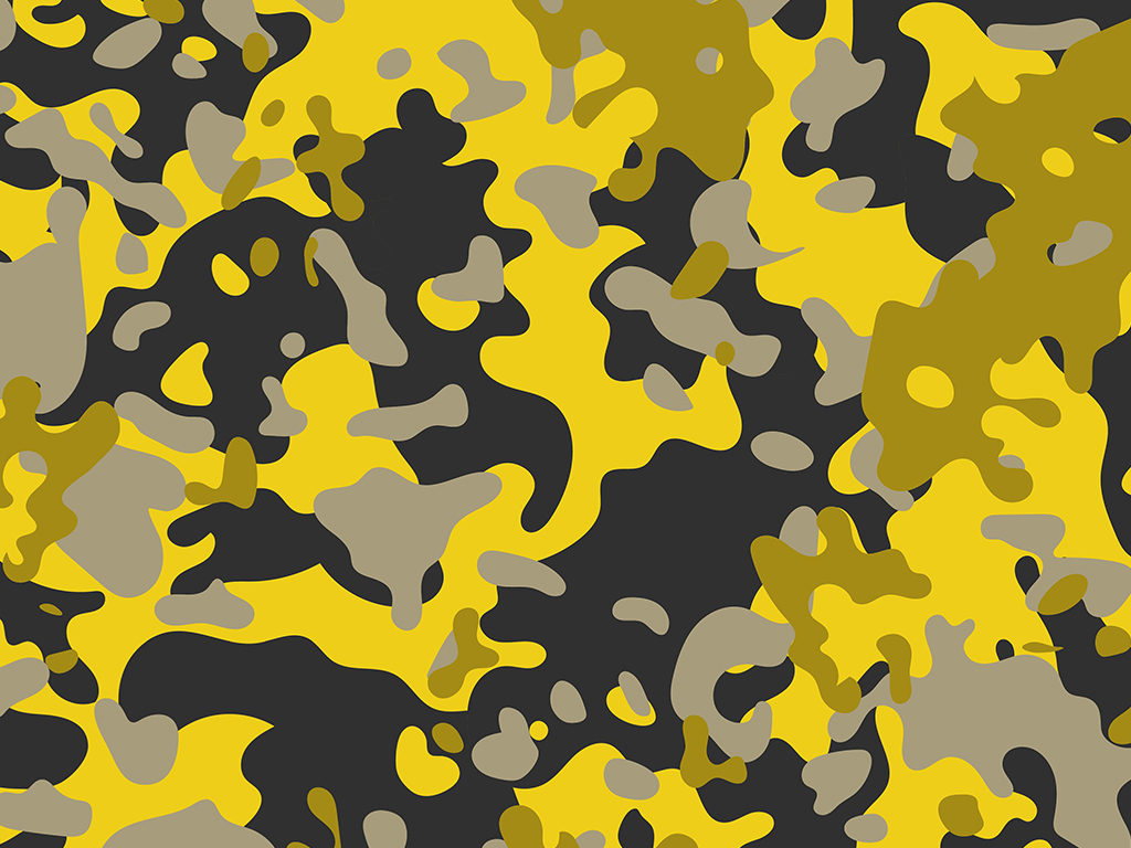 Rwraps™ Gold ERDL Yellow Camouflage Vinyl Wrap