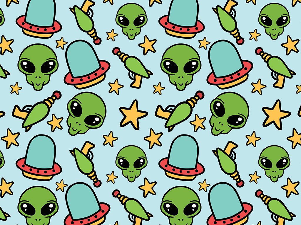 Rwraps™ To Your Leader Alien Vinyl Wrap | Science Fiction Print Car ...