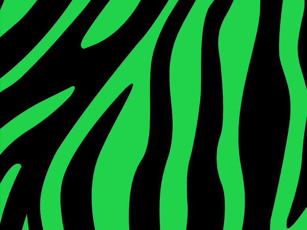 neon green zebra print wallpaper