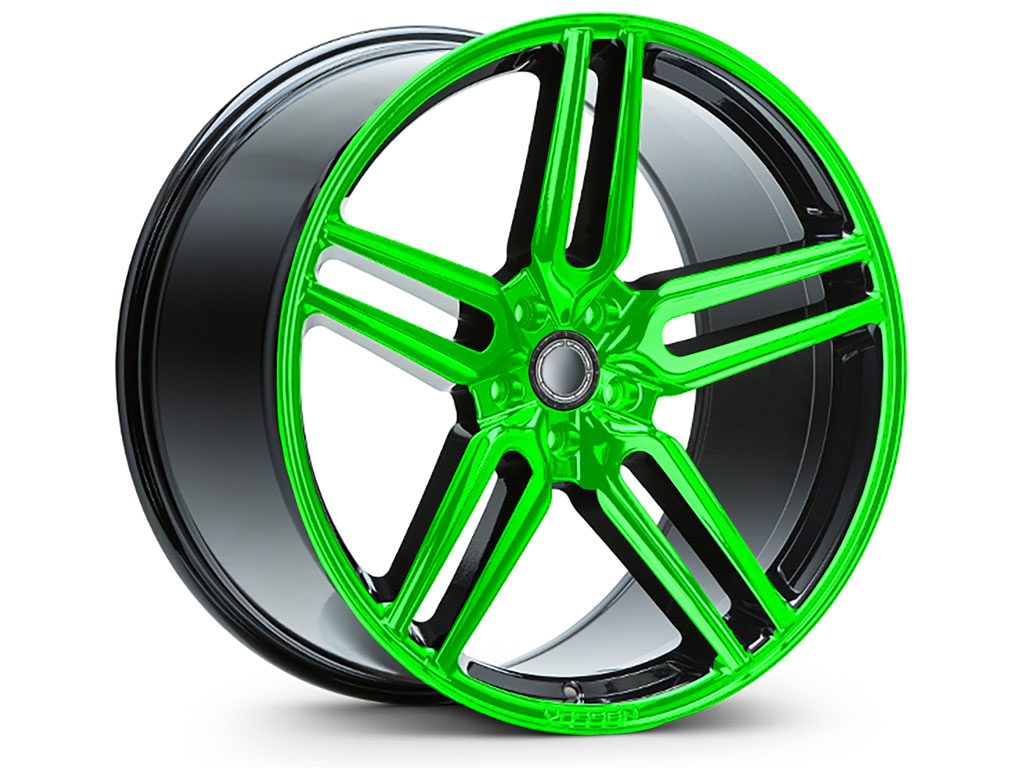 3M™ 1080 Satin Neon Fluorescent Green Rim Wraps | Vinyl Wheel Covers