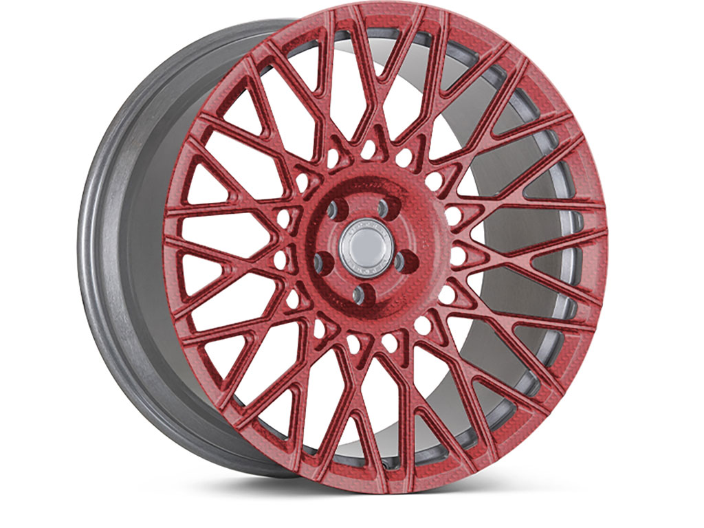 Rwraps D Carbon Fiber Red Rim Wraps Rim Wraps