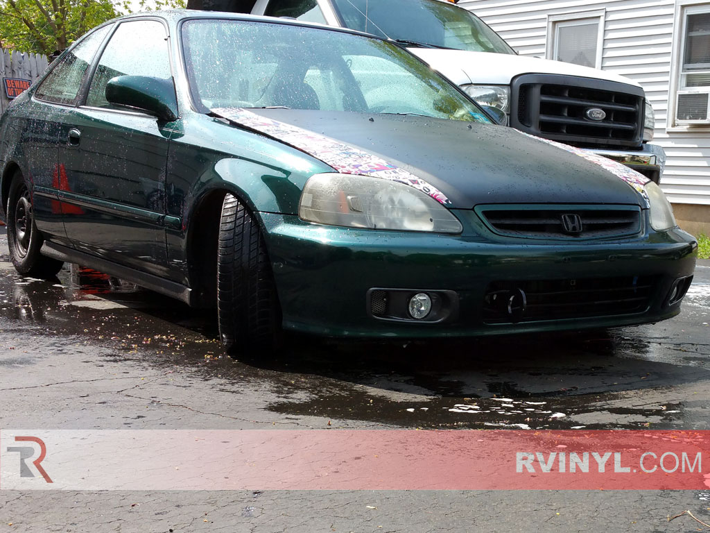 Diy Sticker Bomb Wraps 2000 Honda Civic Easy Wrapping