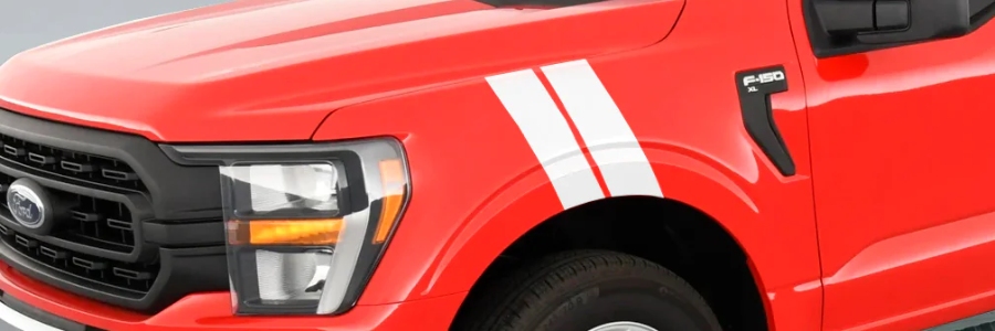 Ford F150 Fender Stripes