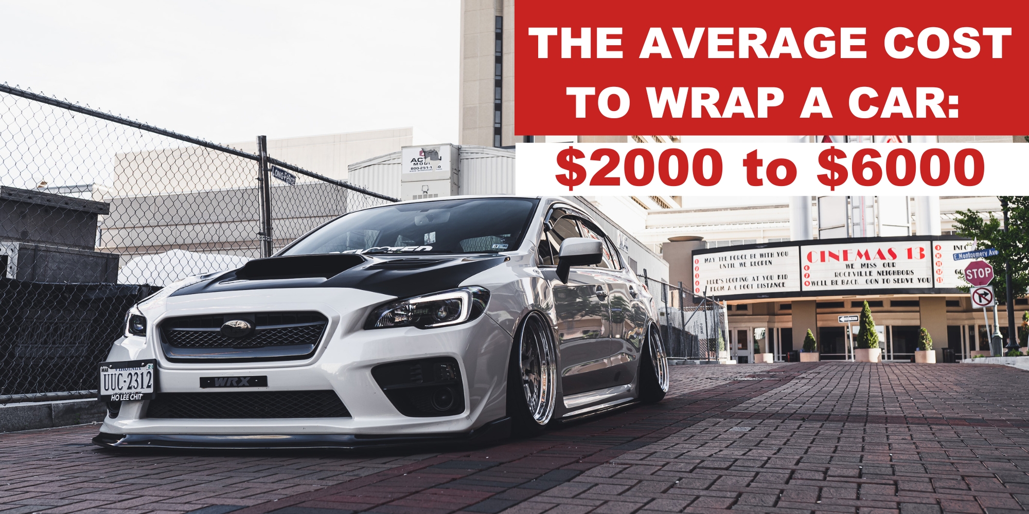 The Average Cost to Wrap a Car