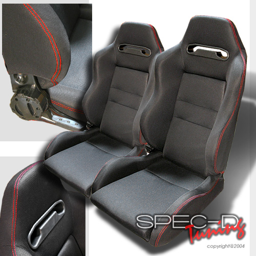 Spec D Tuning® Universal Recaro Style Racing Seats