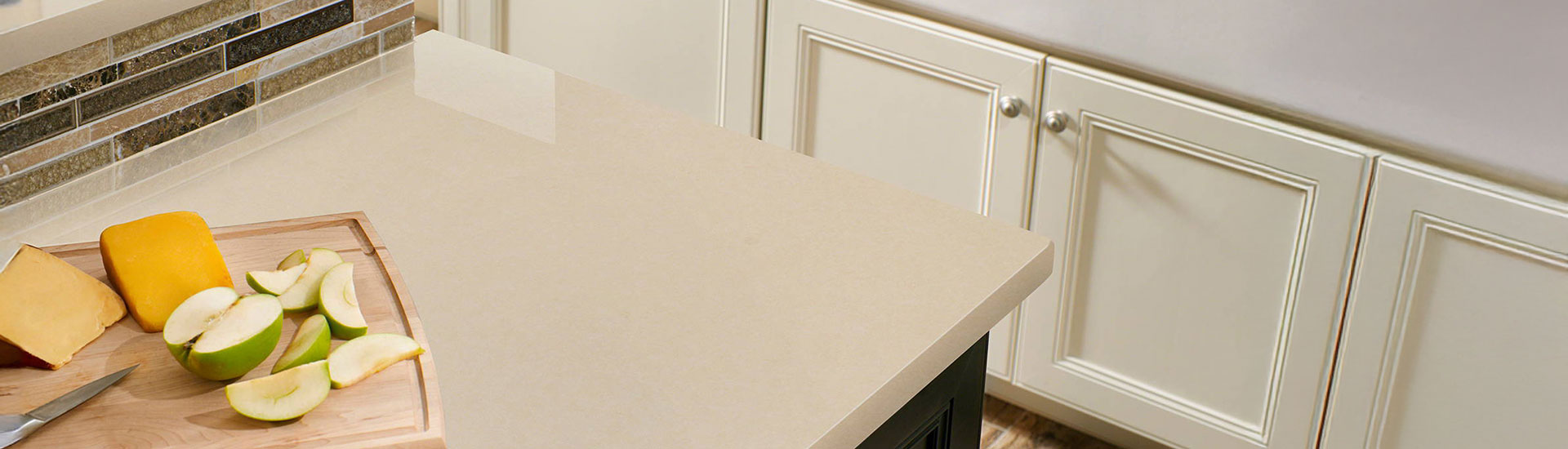 Beige Kitchen Countertop Wraps