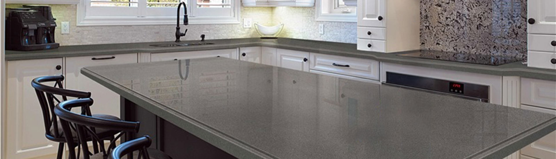 Charcoal Kitchen Countertop Wraps