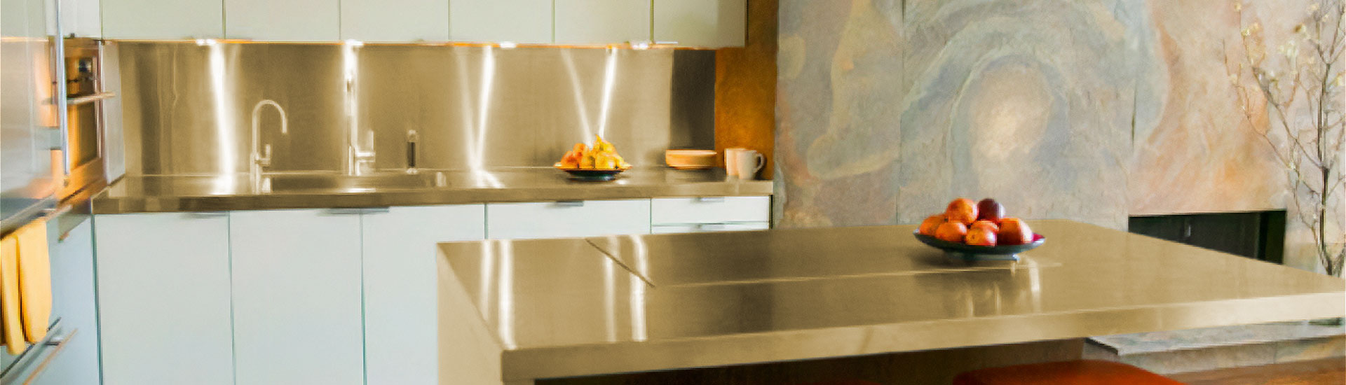 Gold Kitchen Countertop Wraps