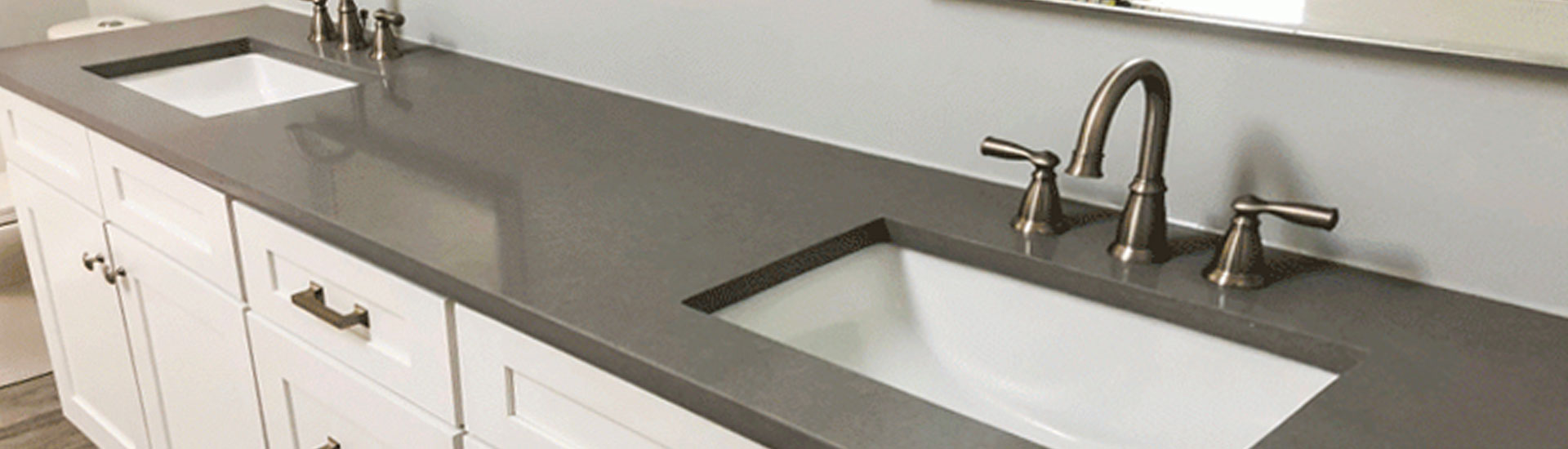 Nardo Gray Bathroom Countertop Wraps