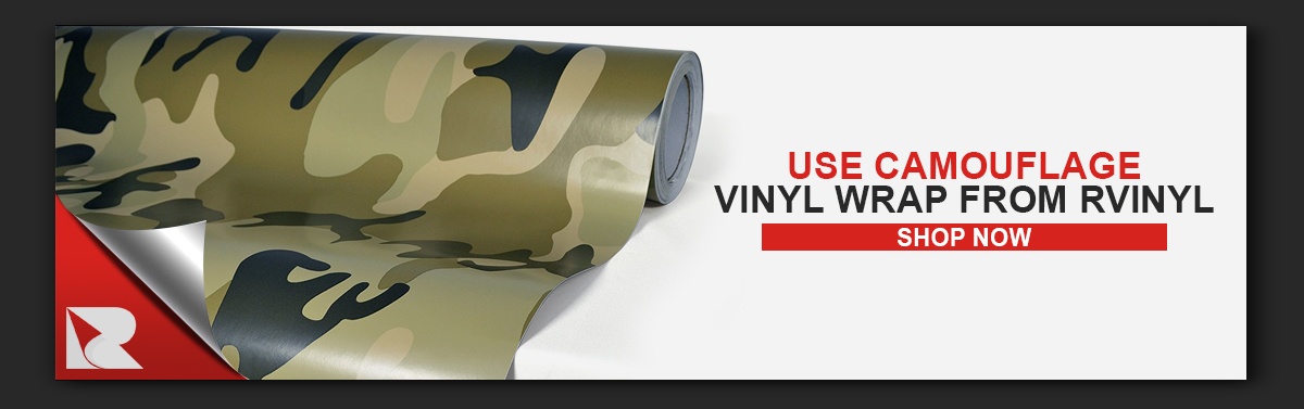 IRON YELLOW Camo Vinyl Wrap