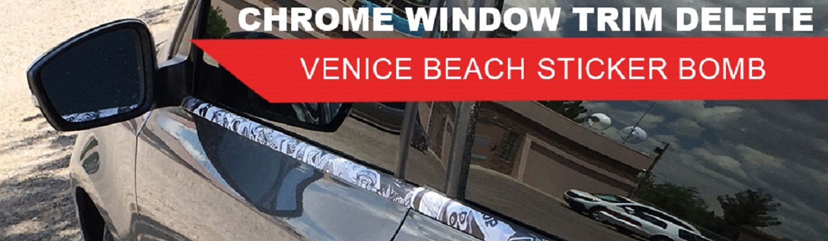 Chrome window trim delete/wrap..just do it, the car should have