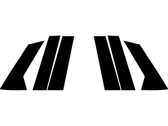 Mazda CX-30 2020-2023 Camo Pillar Trim Diagram