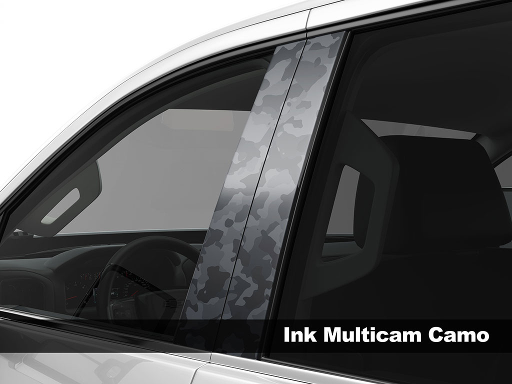 Ink Multicam Camo Pillar Trim Finish