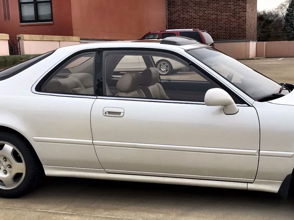 Acura Legend 1991-1995 Coupe Camo Pillar Trim Diagram