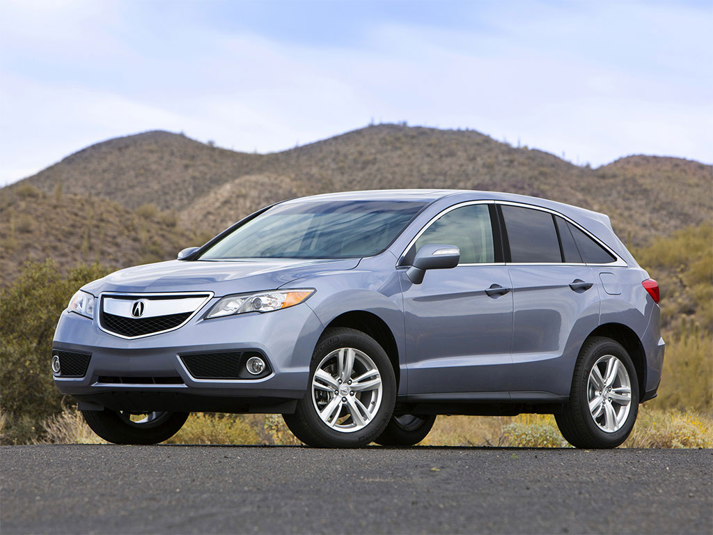 Acura RDX 2007-2012 Piano Black Pillar Trim