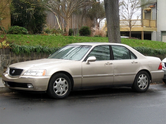 Acura RL 1996-2004 Piano Black Pillar Trim