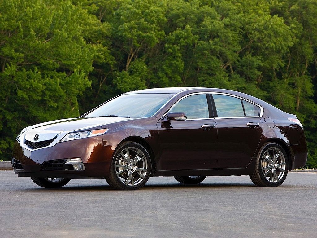 Acura TL 2004-2008 Piano Black Pillar Trim