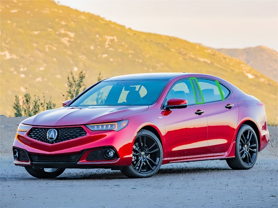 Acura TLX 2015-2020 Pillar Post Trim Installation Location