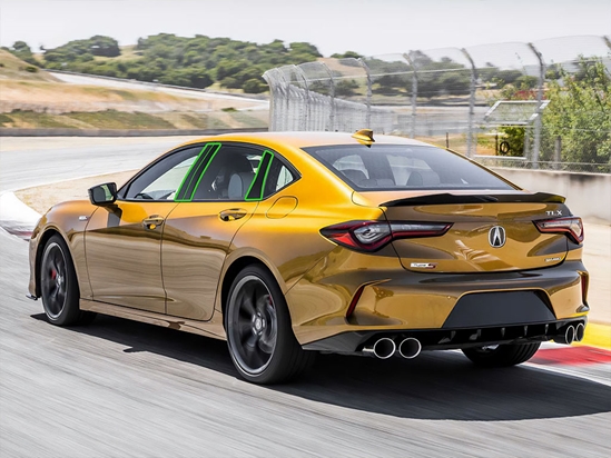 Acura TLX 2021-2023 Pillar Post Trim Installation Location