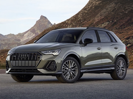 Audi Q3 2019-2023 Matte Black Pillar Trim