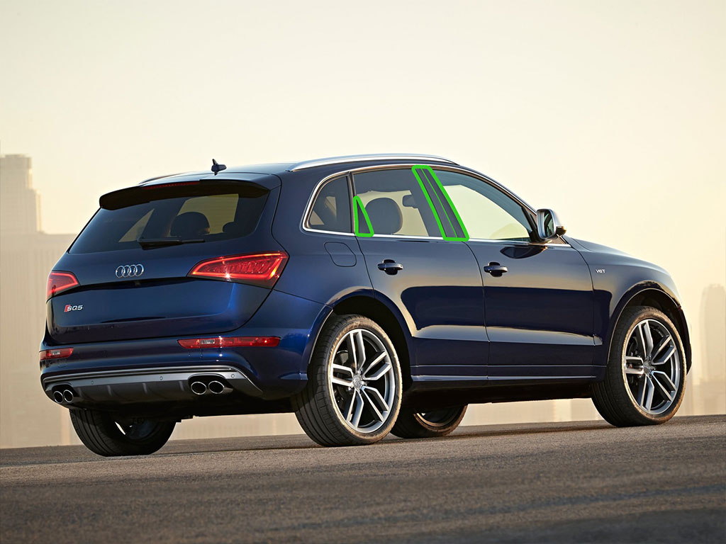 Audi Q5 2009-2017 Pillar Post Trim Installation Location