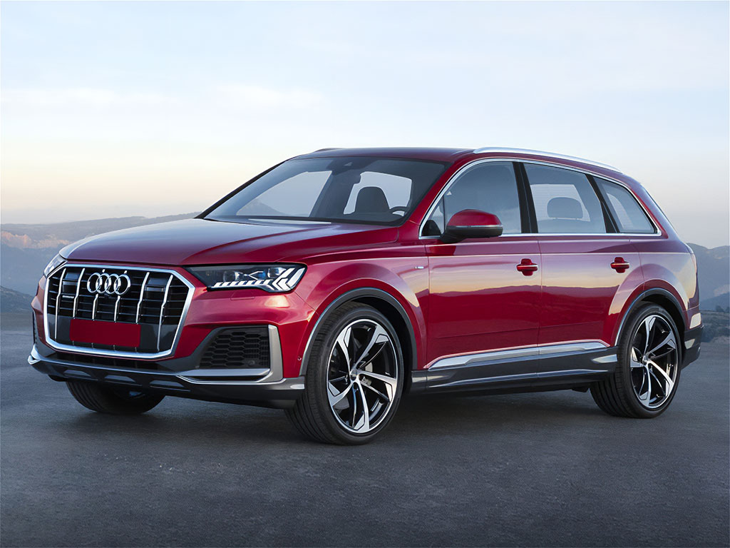 Audi Q7 2017-2019 Piano Black Pillar Trim