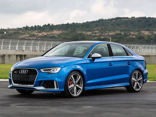 Audi RS 3 2017-2020 Carbon Fiber Pillar Trim