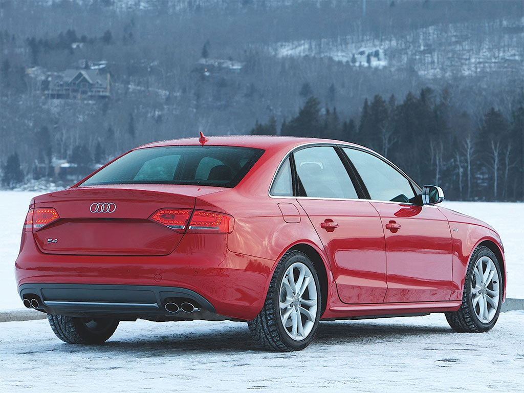 Audi S4 2004-2008 Sedan Carbon Fiber Pillar Trim