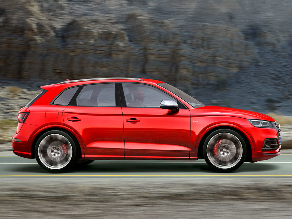 Audi SQ5 2014-2017 Carbon Fiber Pillar Trim