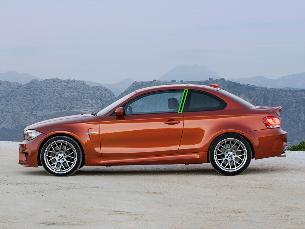 BMW 1-Series 2008-2013 Coupe / Convertible Pillar Post Trim Installation Location