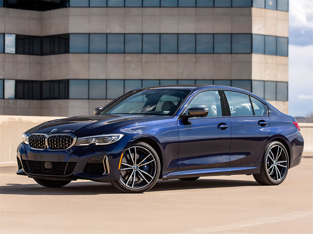 BMW 3-Series 2019-2024 Matte Black Pillar Trim