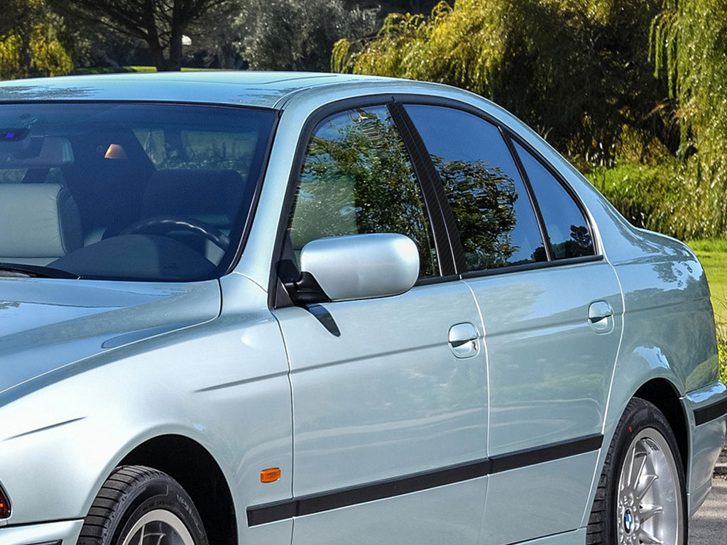 BMW 5-Series 1989-1995 Sedan Carbon Fiber Pillar Trim Diagram