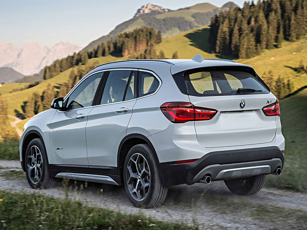 BMW X1 2012-2015 Matte Black Pillar Trim