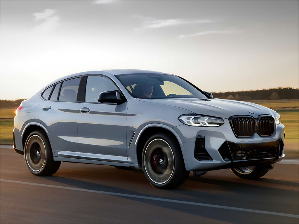 BMW X4 2018-2024 Piano Black Pillar Trim