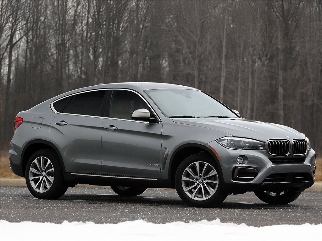 BMW X6 2015-2019 Matte Black Pillar Trim