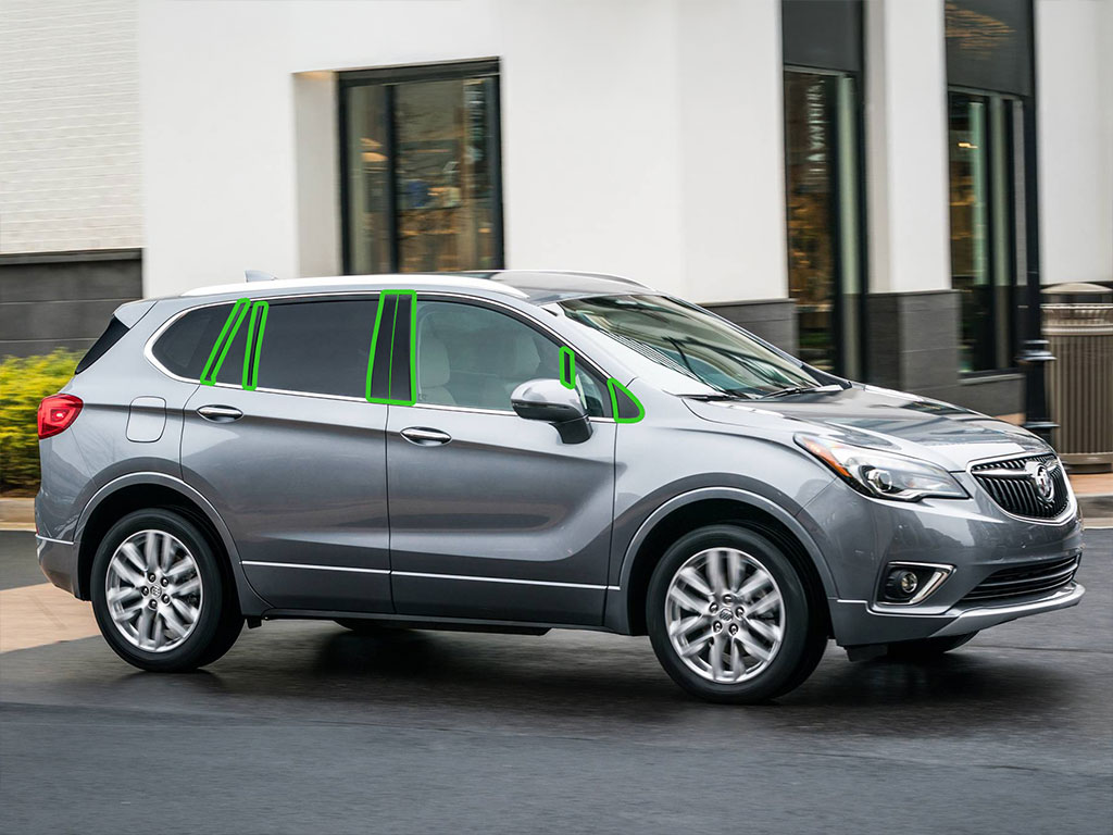 Buick Envision 2016-2020 Pillar Post Trim Installation Location